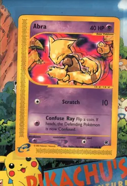 Pokemon TCG Abra 93/165 2002 Expedition Base Set NM - Image 1