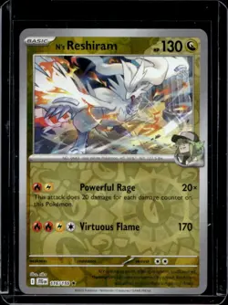 2025 Pokemon Journey Together N's Reshiram Reverse Holo #116/159 - Image 1