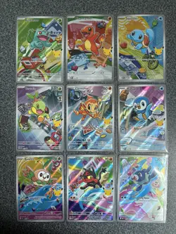 Set of 9 First Partner Illustration Collection Series 1 Promo 30th Anniversary - Image 1