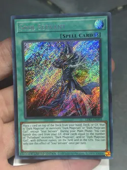 Yu-Gi-Oh! TCG Soul Servant LDS3-EN095 Secret Rare Limited Edition Promo Card - Image 1
