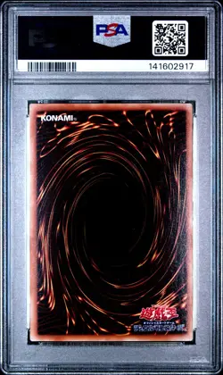 2001 YU-GI-OH! JAPANESE PREMIUM PACK 4 #P402 DARK MAGICIAN PSA 10 - Image 2