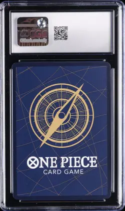 2022 ONE PIECE JAPANESE PROMOTION PACK VOL.5 #ST01-012 MONKEY D. LUFFY CGC 8 - Image 2