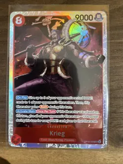 One Piece Krieg OP15-008 SR Adventure On Kami's Island English - Image 1