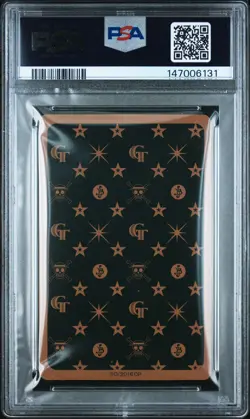 2016 ONE PIECE FILM: GOLD PLAYING CARDS KING OF CLUBS EDWARD NEWGATE PSA 7 - Image 2