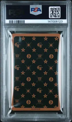 2016 ONE PIECE FILM: GOLD PLAYING CARDS 5 OF CLUBS MONKEY D. GARP PSA 4 - Image 2