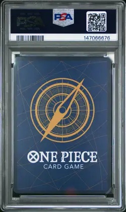 2025 ONE PIECE JAPANESE OP14-THE AZURE SEA'S SEVEN ALTERNATE ART NAMI PSA 10 - Image 2