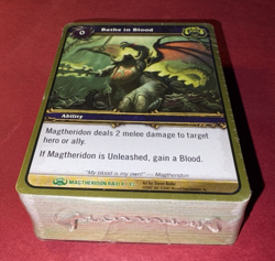 Magtheridon Lair Raid Deck SEALED WoW World Of Warcraft TCG 2007 UD Special Ed - Image 2
