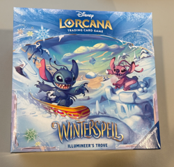 Disney Lorcana Winterspell Illumineer’s Trove Sealed Box Set - Image 1