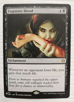 MTG Exquisite Blood - The List Reprints Regular Card - Image 1