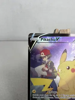 Pikachu V TG16/TG30 Lost Origin Trainer Gallery Holo Full Art Card NM Condition - Image 4