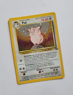 Pokemon Pixi 1/64 Holo Jungle German Deutsche Clefable 2000 Card TCG - Image 1