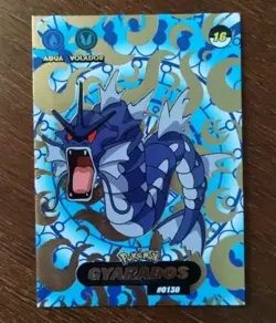 Gyarados Crystal 2.0 Shadow Holo Peru Exclusive Card Gold Flame Holo #0130 16 - Image 1