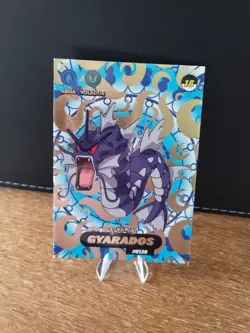 Gyarados Crystal 2.0 Shadow Holo Peru Exclusive Card Gold Flame Holo #0130 16 - Image 2