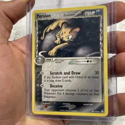 Pokemon TCG Persian EX Holon Phantoms 48/110 Regular Uncommon LP+ 2006 Card - Image 2