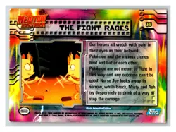 The Fight Rages #35 1999 Topps Pokemon The First Movie Trading Card 1999 - Image 2