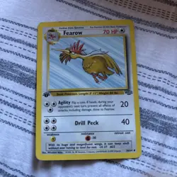 Pokemon TCG Fearow Card Jungle 36/64 1st Edition Uncommon - Image 2