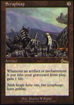 MTG magic cards 1x Scrapheap Urza's Legacy NM-Mint, English - Image 1
