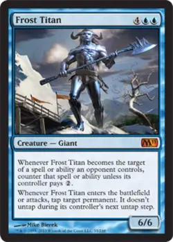 1x Frost Titan NM, English MTG Magic 2011 (M11) - Image 1