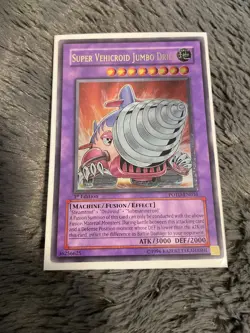 Super Vehicroid Jumbo Drill - POTD-EN036 - 1st Edition - Ultimate Rare - LP - Image 2