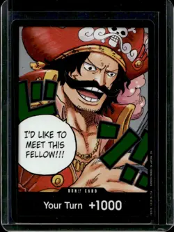 2025 One Piece Carrying on His Will Gol.D.Roger Don Card #DON !! - Image 1