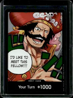 2025 One Piece Carrying on His Will Gol.D.Roger Don Card #DON !! - Image 1