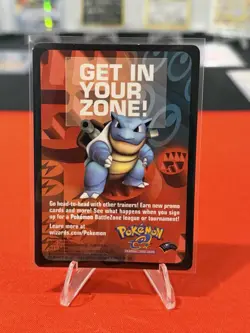 Pokemon TCG BattleZone Promo Card - Blastoise - Image 1