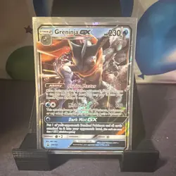 Greeninja Gx Sm197 Black Star Promo Pokemon Card Near Mint Condition - Image 1