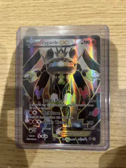 Pokemon TCG Zygarde EX 54a/124 NM Alternate Art Promo Card - Image 1