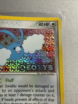 Swablu - 79/107 - Pokemon Ex Deoxys Stamped Reverse Holo Card - HP - Image 3