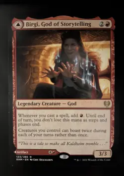 Birgi, God of Storytelling NonFoil MTG KHM Kaldheim MAGIC the Gathering Card - Image 1