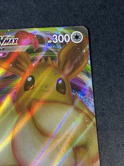 Pokemon TCG Eevee VMAX SWSH087 Black Star Promo Full Art Holo Card 2021 - Image 4