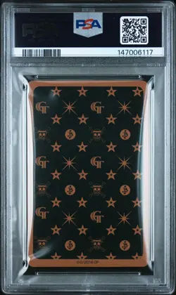 2016 ONE PIECE FILM: GOLD PLAYING CARDS QUEEN OF SPADES EMPORIO IVANKOV PSA 8 - Image 2