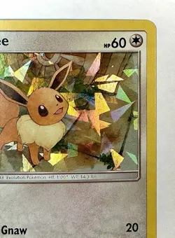 Eevee - 155/214 - SM (Let's Play, Eevee!) Cracked Ice Holo Pokemon Card - NM - Image 4