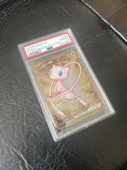 Pokemon TCG Mew ex Full Art 151 UPC Gold Metal Promo Card 205 PSA 10 GEM MT - Image 3