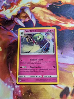 Gardevoir 141/214 Pokemon Card -Lost Thunder Set- Cosmic Holo (Swirl) From... - Image 1
