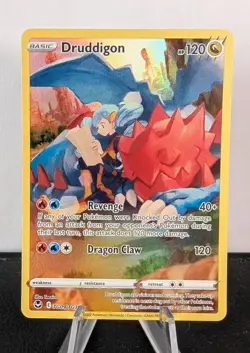 Druddigon SWSH12: Silver Tempest Trainer Gallery #TG09/TG30 Pokemon Card TCG - Image 1