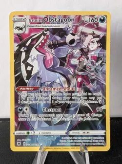 Galarian Obstagoon SWSH10: Astral Radiance #TG10/TG30 Pokemon Card TCG - Image 1