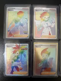 Pokemon TCG Lot Of 8 Secret Rare Trainer Rainbow Cards - Flannery, Opal + - Image 2