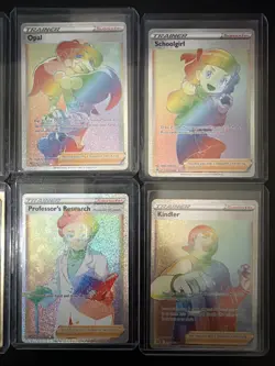 Pokemon TCG Lot Of 8 Secret Rare Trainer Rainbow Cards - Flannery, Opal + - Image 3