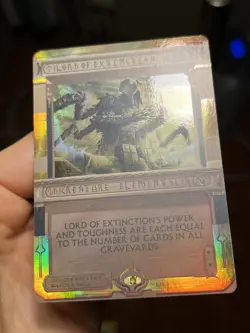 Foil Lord of Extinction • Amonkhet Invocations • NM / Unplayed • Mtg (1626) - Image 2