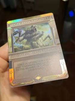 Foil Lord of Extinction • Amonkhet Invocations • NM / Unplayed • Mtg (1626) - Image 3
