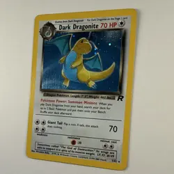Pokemon Dark Dragonite 5/82 Team Rocket Holo Rare Unlimited 70 HP 2000 Card - Image 3