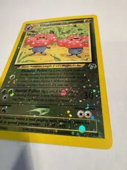 Pokemon TCG Vileplume 17/18 Southern Islands Reverse Holo Card NM - Image 2