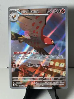 Talonflame 091/088 Perfect Order Illustration Rare Full Art Pokemon Card NM - Image 1
