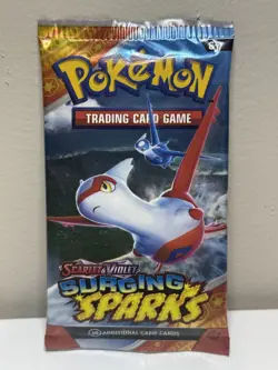 Pokemon SURGING SPARKS BOOSTER PACK - 10 Cards per Pack -Random Art- SEALED NEW - Image 1