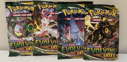 Pokemon EVOLVING SKIES Booster Pack - 1 PACK 10 CARDS Random Art SEALED NEW 820650808777 - Image 1