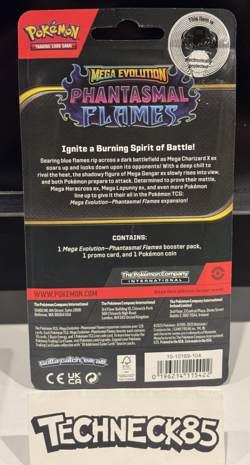 Pokemon Phantasmal Flames COTTONEE PROMO CHECKLANE Blister Pack BOOSTER + CARD - Image 2