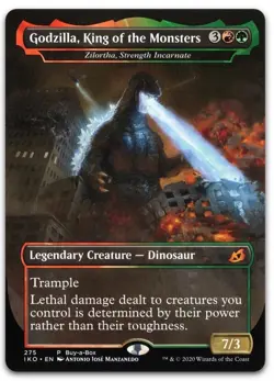 Godzilla, King of the Monsters - Zilortha, Strength Incarnate NM Buy-A-Box Promo - Image 1