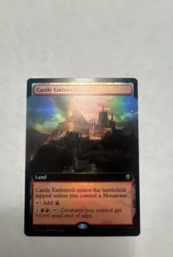Castle Embereth (Extended Art) Throne of Eldraine Foil - Image 1