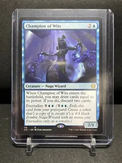 Champion of Wits MTG Magic 2021 Commander - NM - Image 1